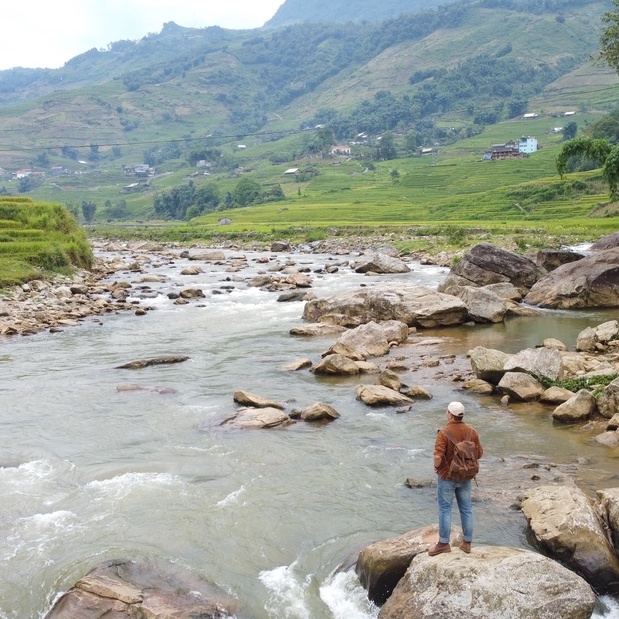 Balo Da Bò THẬT Balo văn phòng đi phượt du lịch cao cấp bảo hành 5 năm về da BL09 - DU MỤC STORE