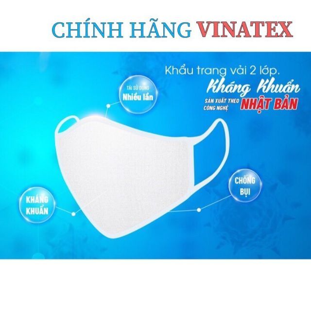 Mua 10 tặng 1, Khẩu trang kháng khuẩn SAO MAI - VINATEX (sẵn hàng, có hóa đơn) | BigBuy360 - bigbuy360.vn