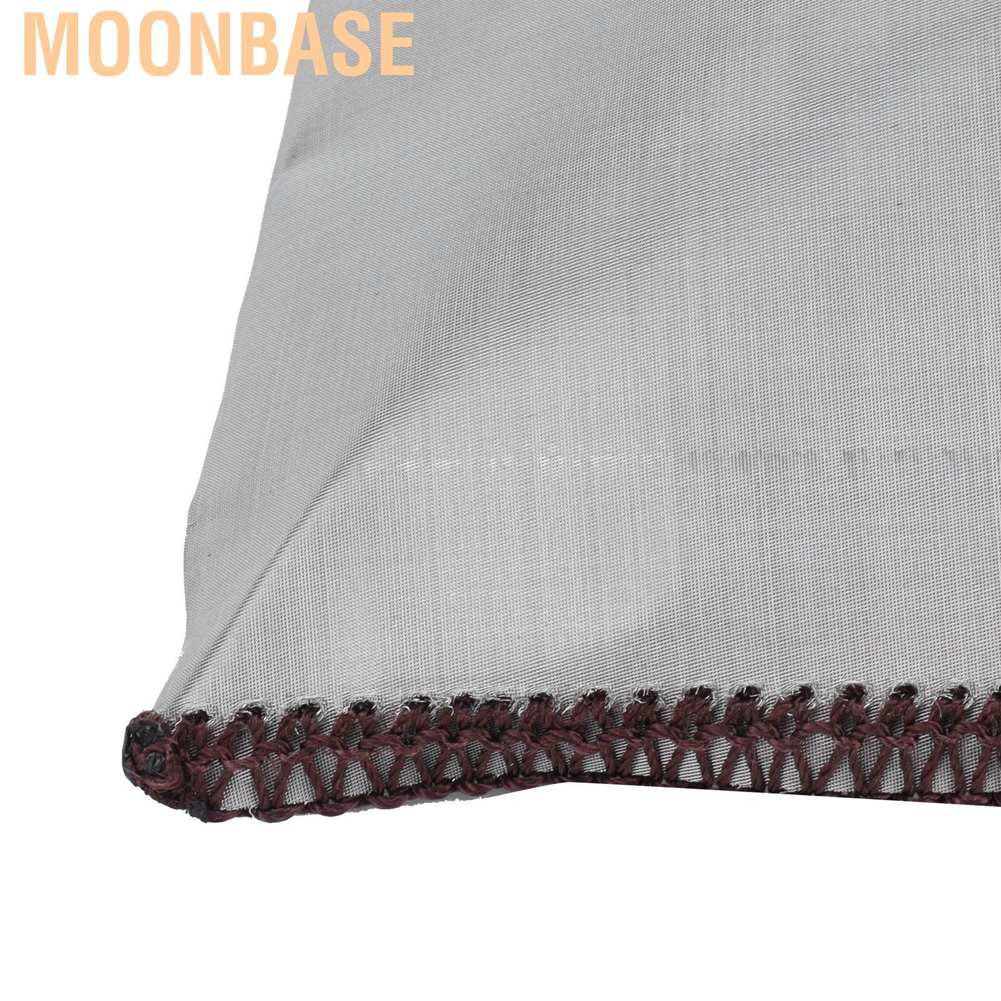 Moonbase Stainless Steel Coffee Filter Reusable Foldable Cone Strainer Bag 2-4 Cup