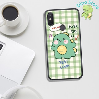 ỐP LƯNG XIAOMI MI 8/MI 8SE  ,  IN HÌNH KHỦNG LONG NGỘ NGHĨNH VÀ CUTE