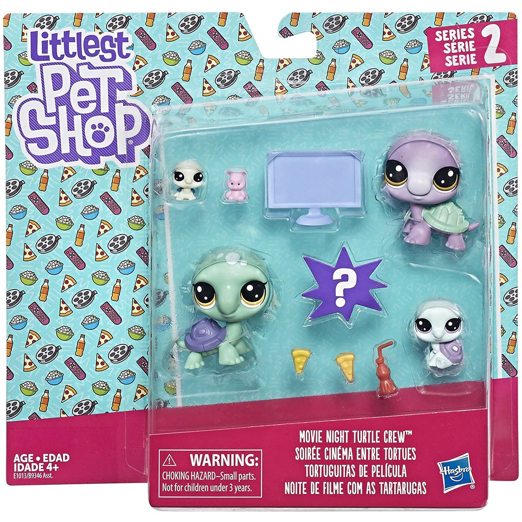 Đồ chơi LITTLEST PET SHOP - Gia đình Rùa Quý Tốc - Mã SP E1013/B9346