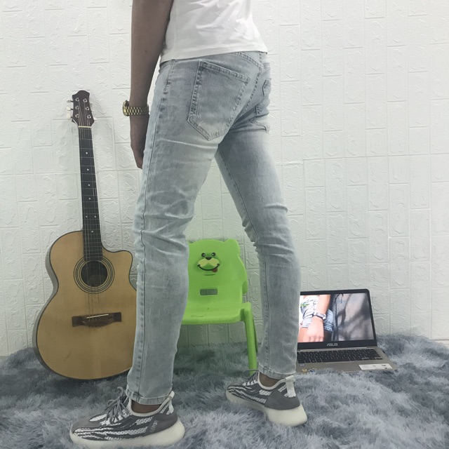 QUẦN JEAN NAM WASH BẠC CÁ TÍNH | BigBuy360 - bigbuy360.vn