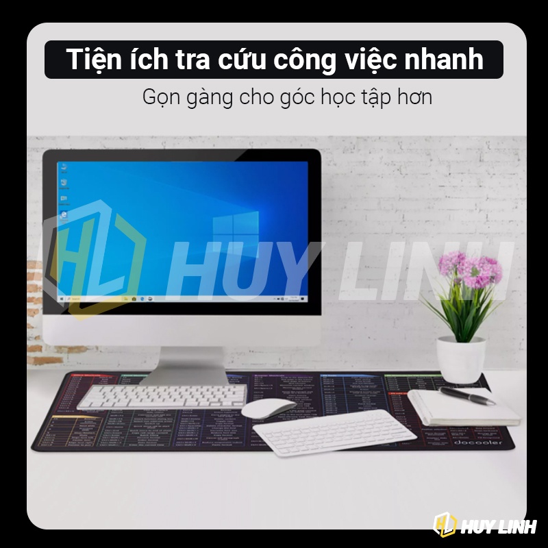 Tấm thảm lót chuột đa năng phím tắt Office/Photoshop/Autocad - Pad Mouse kích thước lớn chống nước