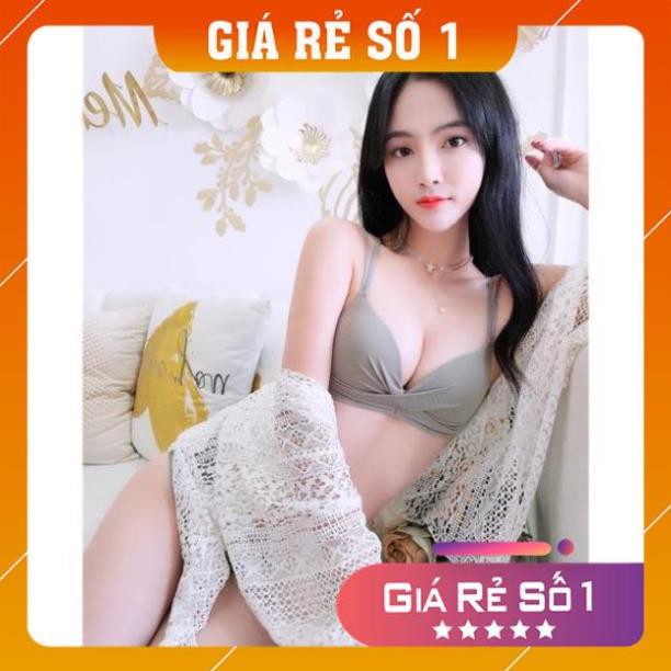[Cả Bộ] Bộ Đồ Lót Đúc Su Thông Hơi Không Gọng Chéo Ngực Dây Tạo Kiểu | BigBuy360 - bigbuy360.vn