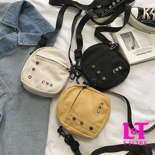 Túi tote vải bố đựng đồ canvas đeo chéo craolir tx319 -shophn