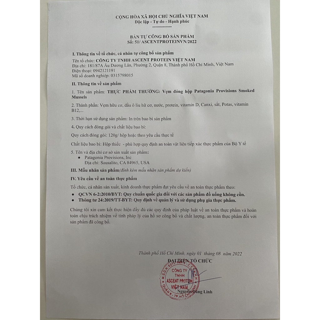 Vẹm xanh Mussel hữu cơ đóng hộp, ăn liền - Nhập khẩu USA