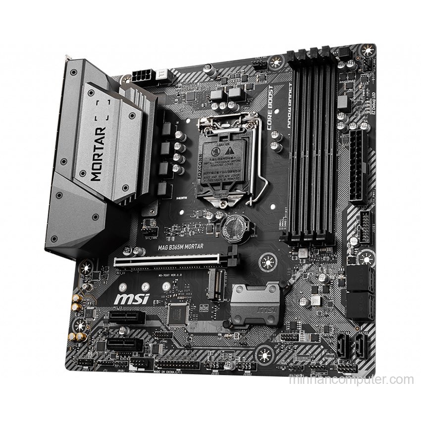 Mainboard MSI B365M Mortar (Intel B365, Socket 1151, m-ATX, 4 khe RAM DDR4)- hàng new full box, bảo hành 36 tháng