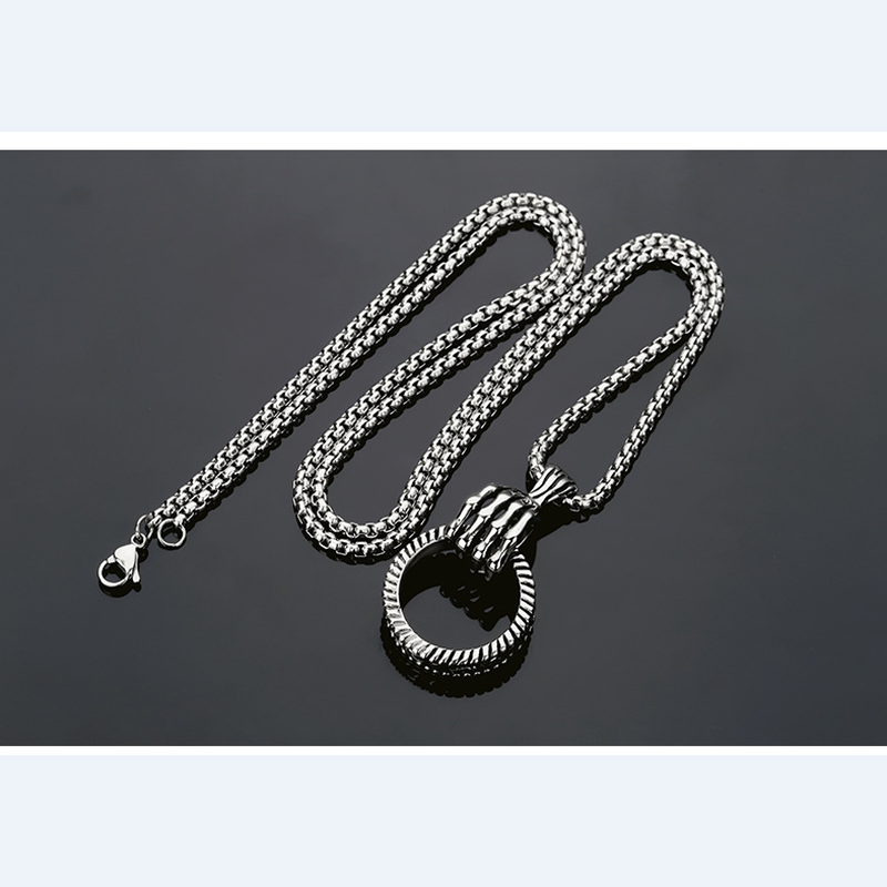 Vòng cổ Hình Móng Vuốt Đầu Lâu Phong Cách Gothic Cho Nam Và Nữ