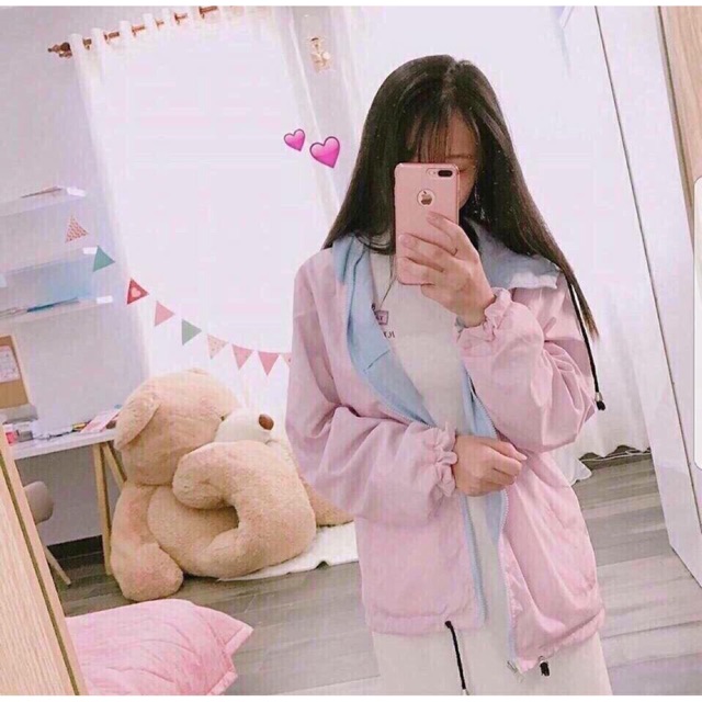 ÁO KHOÁC DÙ 2 MẶT
