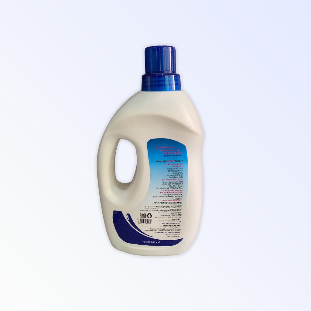 Nước lau sàn đuổi muỗi và côn trùng Orenji 1L hương sả chanh công nghệ NANO từ Nhật Bản, an toàn không độc hại