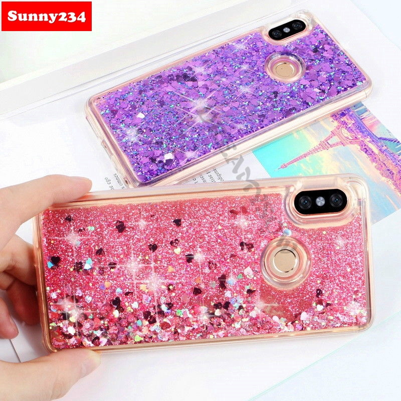 Ốp điện thoại dẻo dạng cát chảy lấp lánh cho Vivo V19 Y19 Y11 Y12 Y15 Y17 S1 Z1 Pro Y91 Y93 Y95 Y91C Y71 Y55 Y55S Y81
