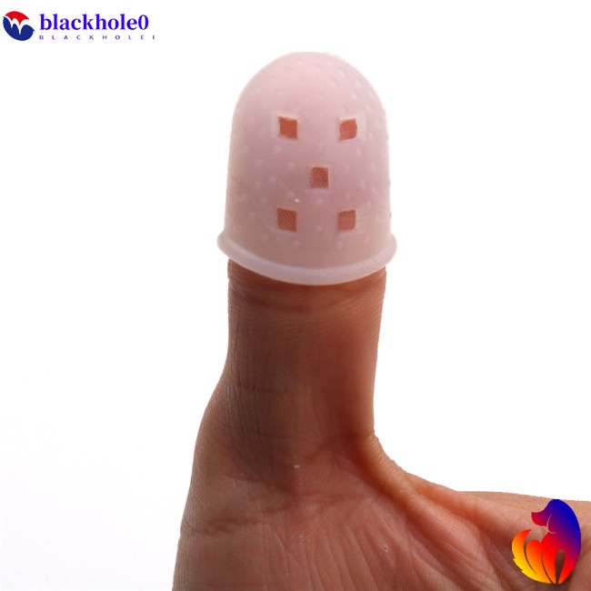 Set 2 vỏ bọc ngón tay bằng silicone hỗ trợ chơi đàn Kalimba
