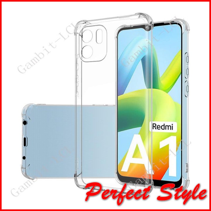 Ốp lưng silicon chống va đập trong suốt Xiaomi Redmi A1 2022