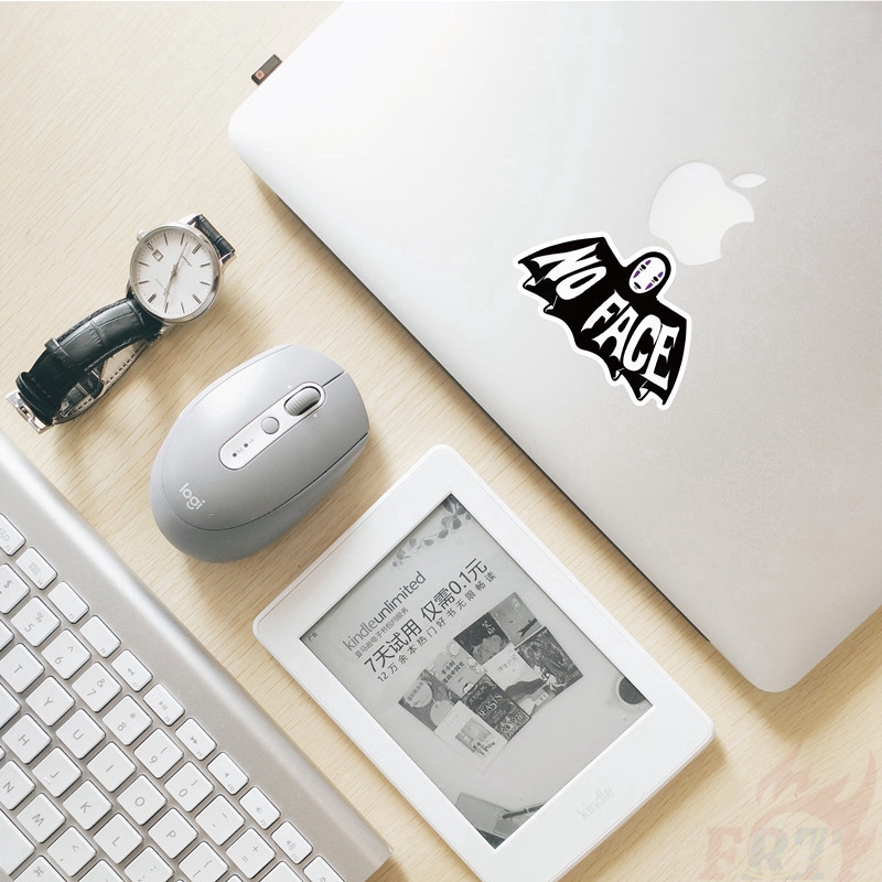 ❉ Miyazaki Hayao - Spirited Away Giấy và decal dán tường ❉ 50Pcs/Set Anime DIY Mixed Laptop Skateboard Doodle Stickers