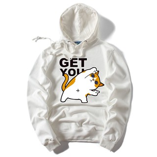 Áo Hoodie Chất Nam Nữ Có Mũ Hoodie Get You Áo Tay Dài Đôi Có Size Kèm Ảnh Thật Dài Tay