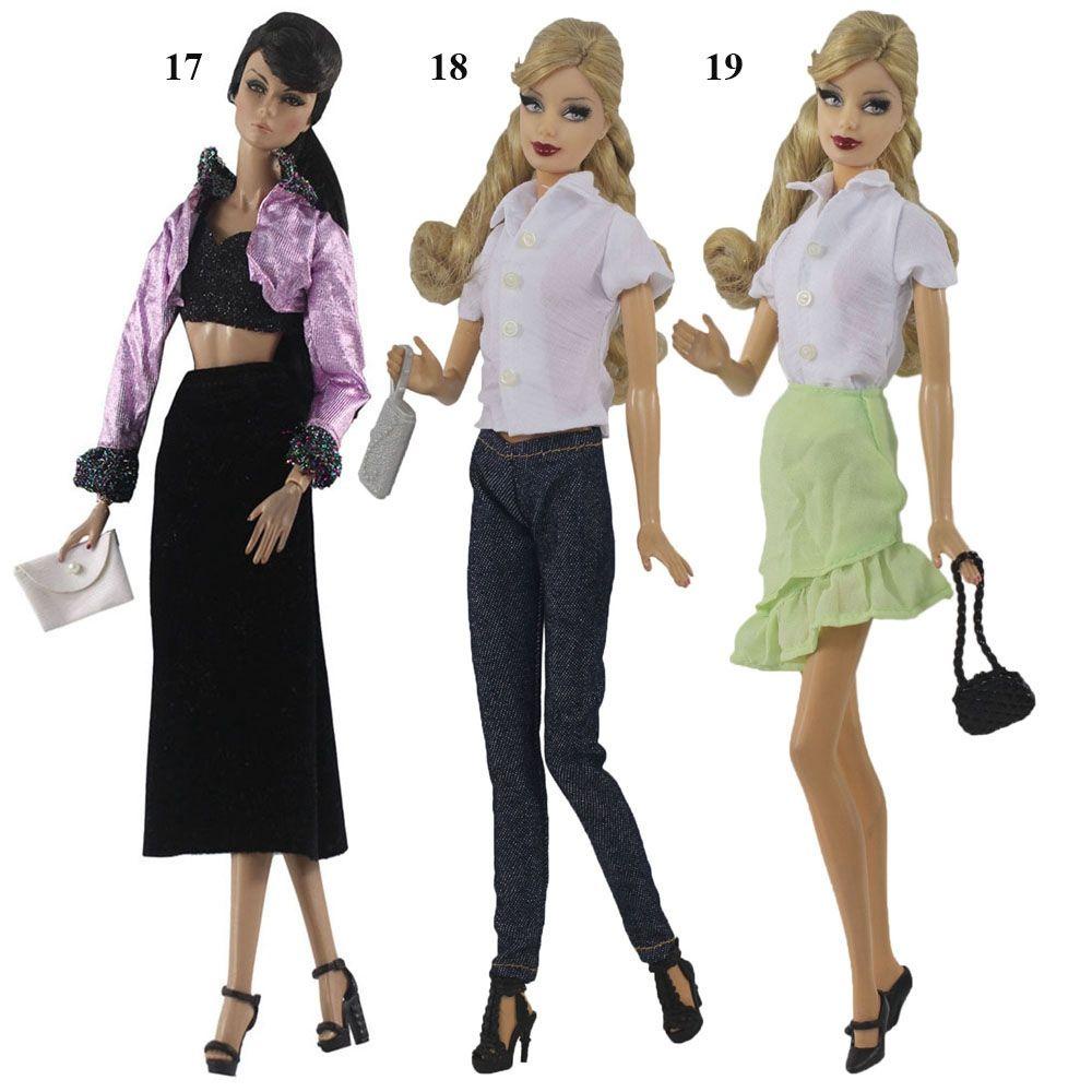 Áo Khoác Jean Thời Trang Cho Búp Bê Tỉ Lệ 1 / 6 11.5 &quot;Bent1