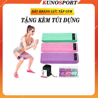 Dây kháng lực tập mông đùi tặng kèm túi đựng - D04