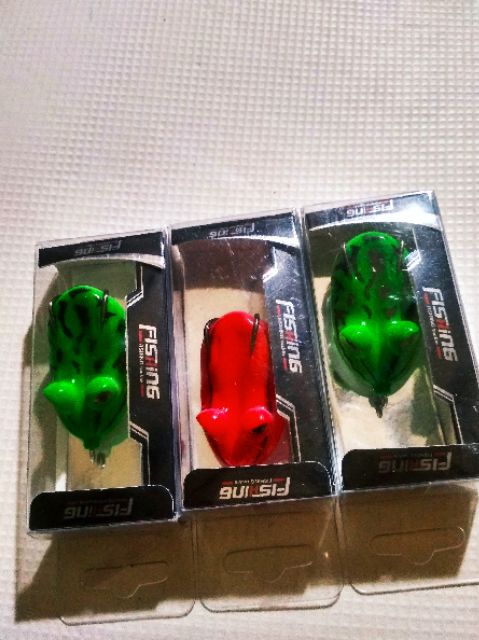 Mồi câu cá ếch hơi mềm Fishing