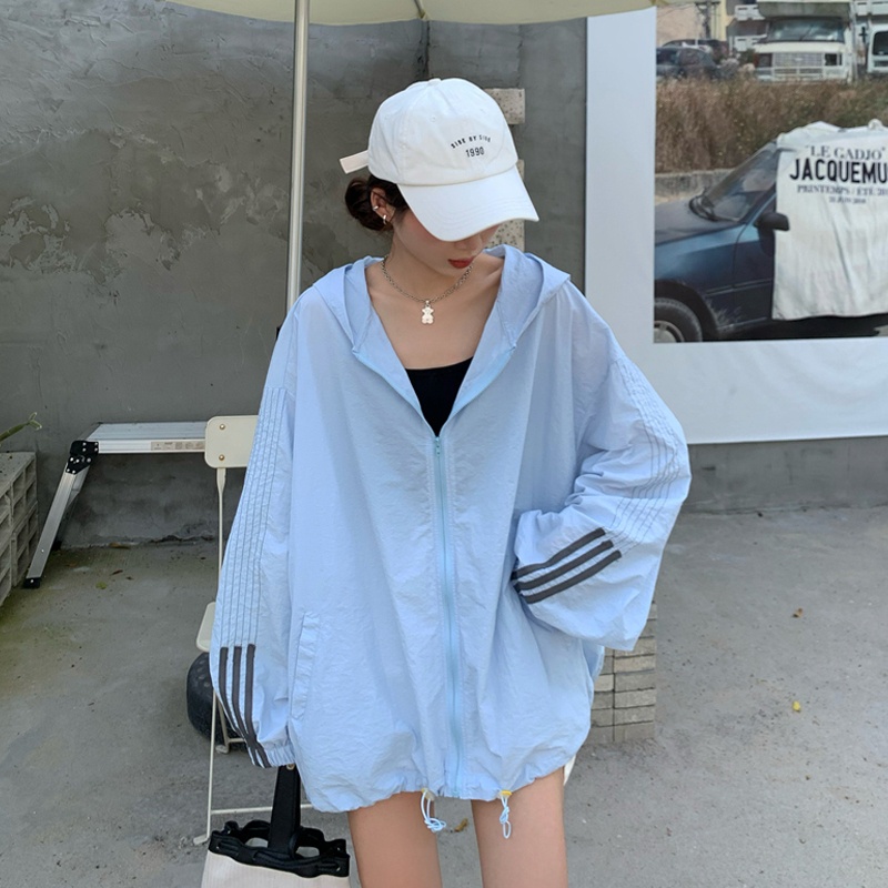 Áo Khoác Dù Form Rộng Unisex Phong Cách Thể Thao M5580