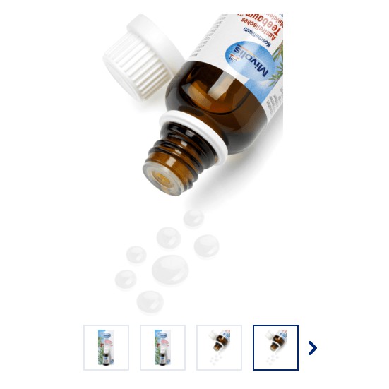 Tinh dầu tràm trà Mivolis 30ML của Đức