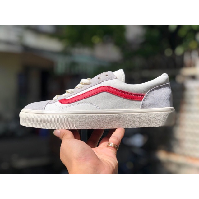 (Bản một một⚡️Tặng ful bok+tất+quà⚡️) Giày thể thao,sneakers nam nữ G89 vải vạch đỏ đế chống trơn.Êm chân thoáng khí