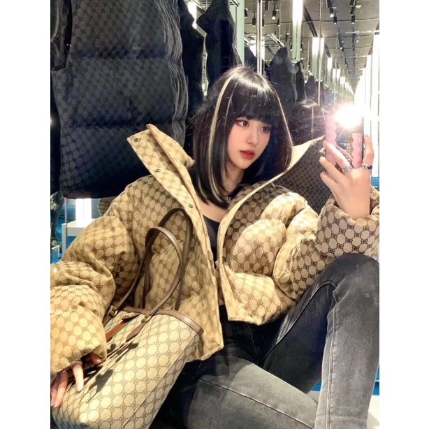 Áo khoác béo thời trang thương hiệu Gucci GG/GC x Balenciaga cao cấp
