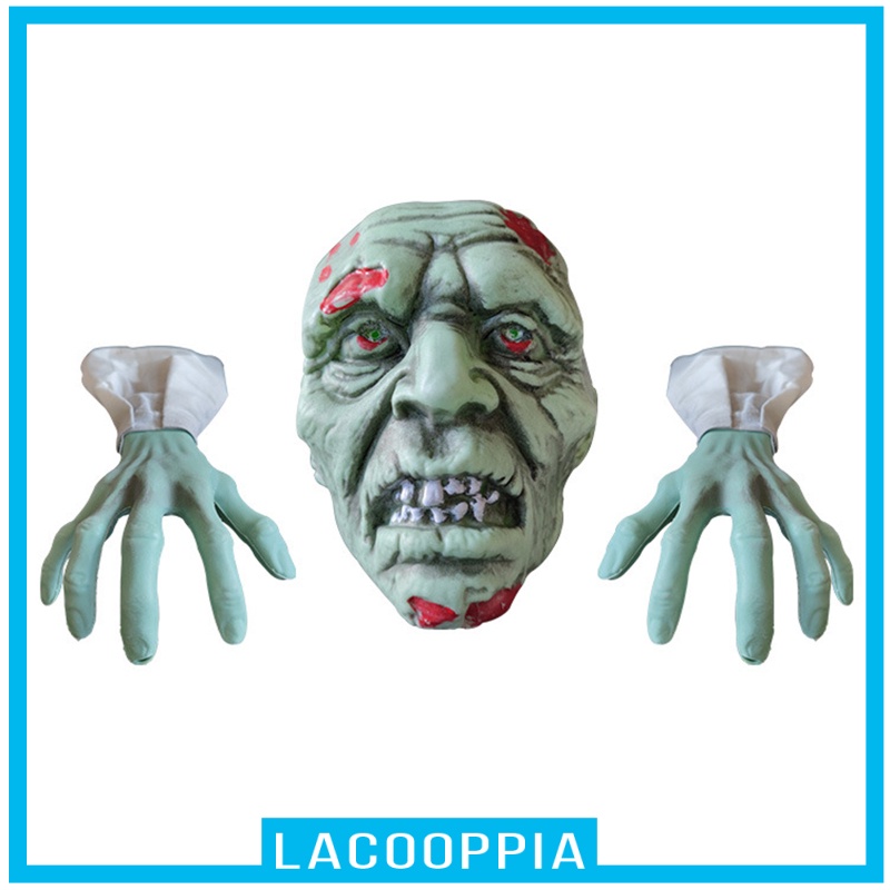 [LACOOPPIA]Scary Garden Zombie Decoration Horrible Outdoor Lawn Severed Spooky Ornament