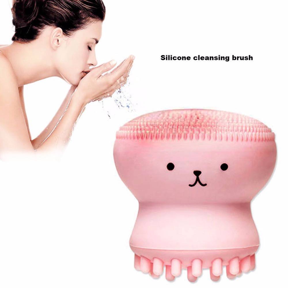 Cọ Rửa Mặt Bằng Silicon Thiết Kế Hình Bạch Tuộc | BigBuy360 - bigbuy360.vn