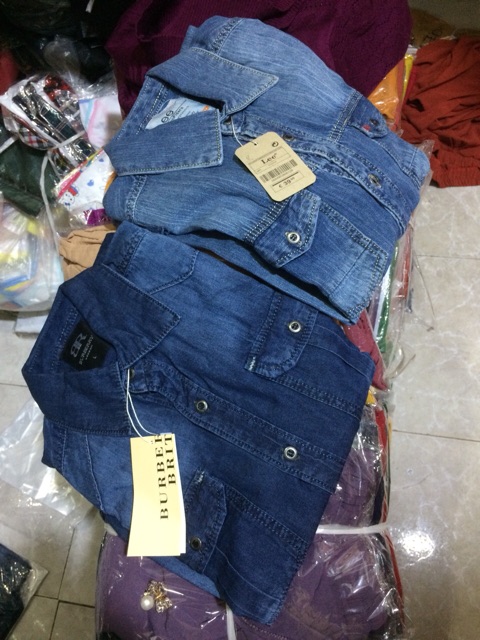 Áo sơ mi jeans nam cao cấp X2