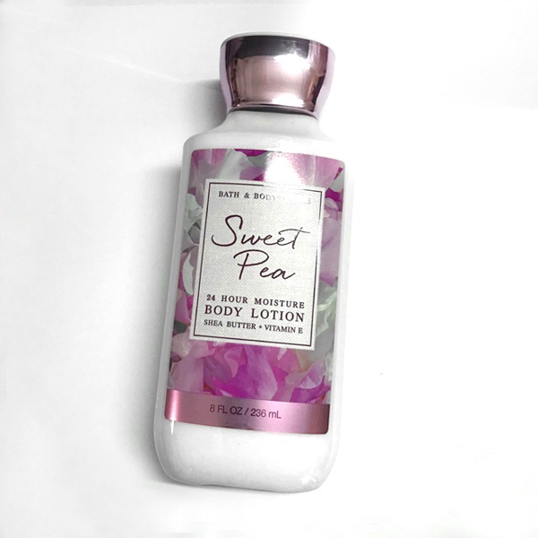 Sữa dưỡng thể hương nước hoa Sweet Pea - Bath and Body Works 236ml - Chính hãng Mỹ