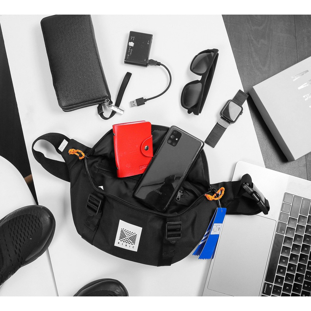 Túi Đeo Chéo Nam ATRIC Bum Bag - HÀNG XỊN
