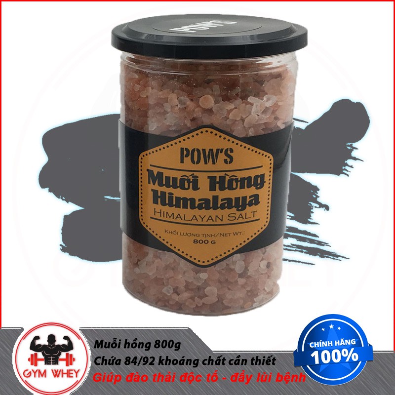 Muối Hồng Organic Himalaya Đầy Khoáng Chất Nguyên Hạt 1kg - Authentic 100%