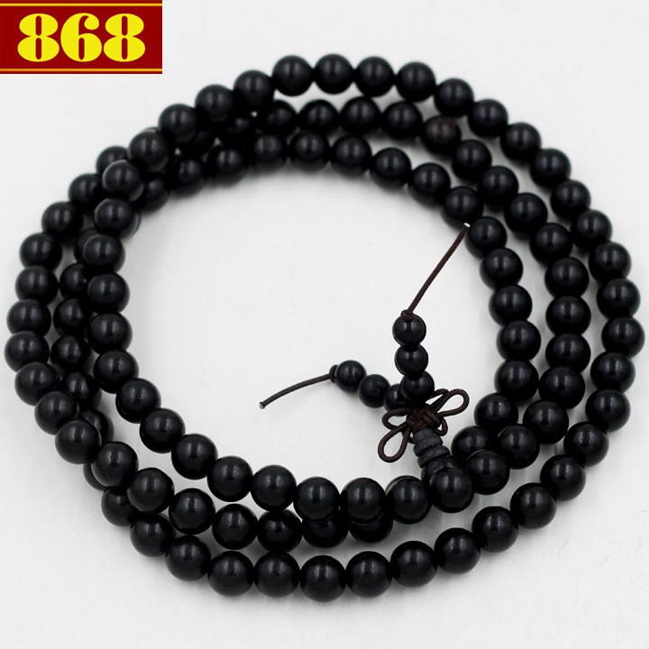 Chuỗi 108 hạt gỗ đàn hương 8 ly