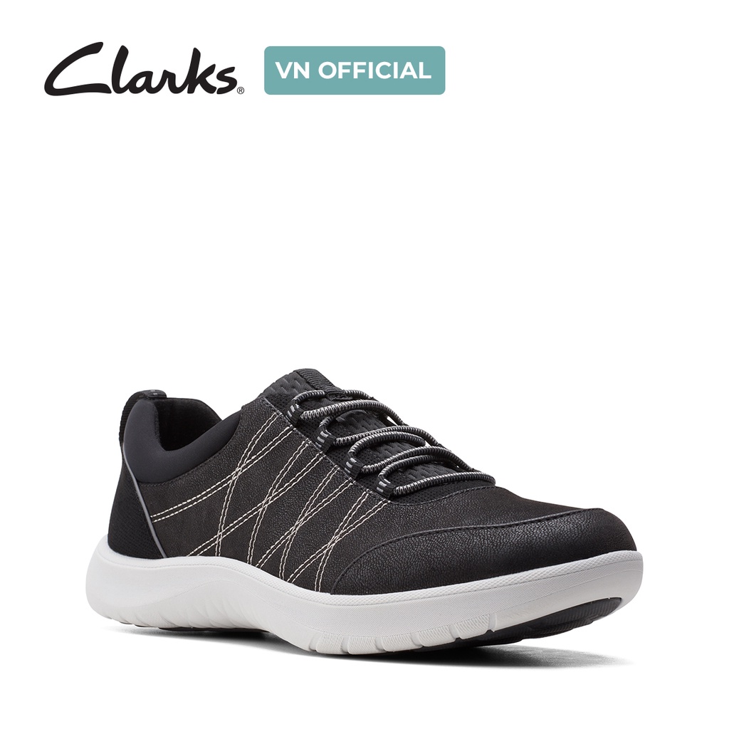 Giày lười nữ CLARKS Adella Holly màu đen