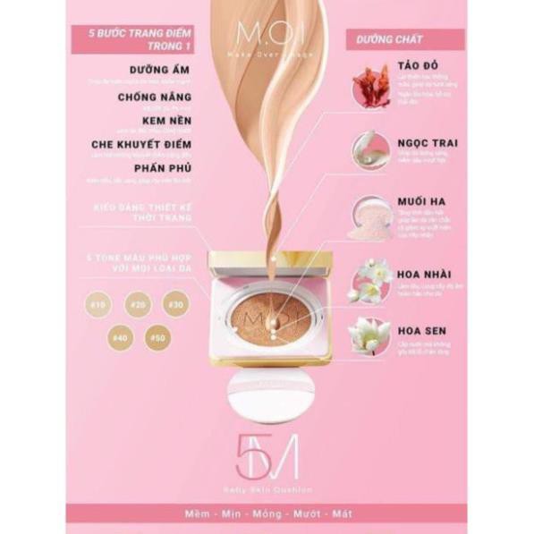 [Free Ship - Chính Hãng] PHẤN NƯỚC HỒ NGỌC HÀ _𝟱𝗠 𝗕𝗔𝗕𝗬 𝗦𝗞𝗜𝗡 𝗖𝗨𝗦𝗛𝗜𝗢𝗡 Mỹ Phẩm M O I | BigBuy360 - bigbuy360.vn