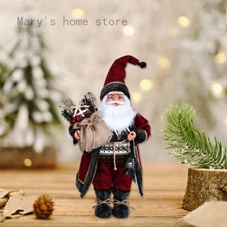 Đồ trang trí Ông Già Noel Đứng Dùng Trang Trí Nhà Cửa Dịp Giáng Sinh