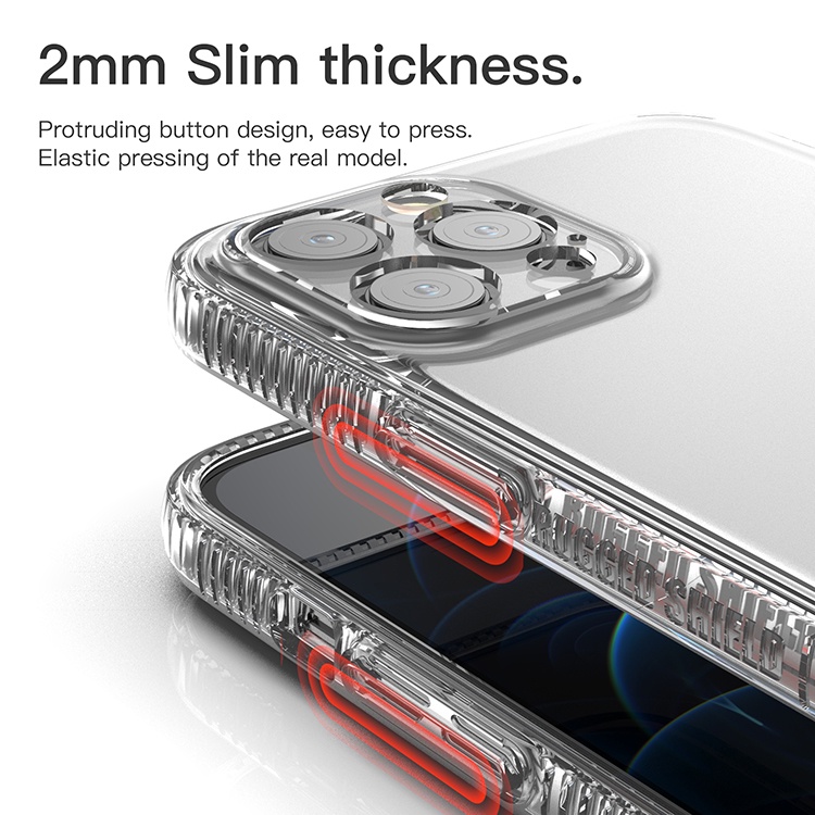 Ốp Điện Thoại TPU Mềm Trong Suốt Chống Sốc Cho iPhone 12 11 Pro Max Xs Max Xr 7 8 Plus