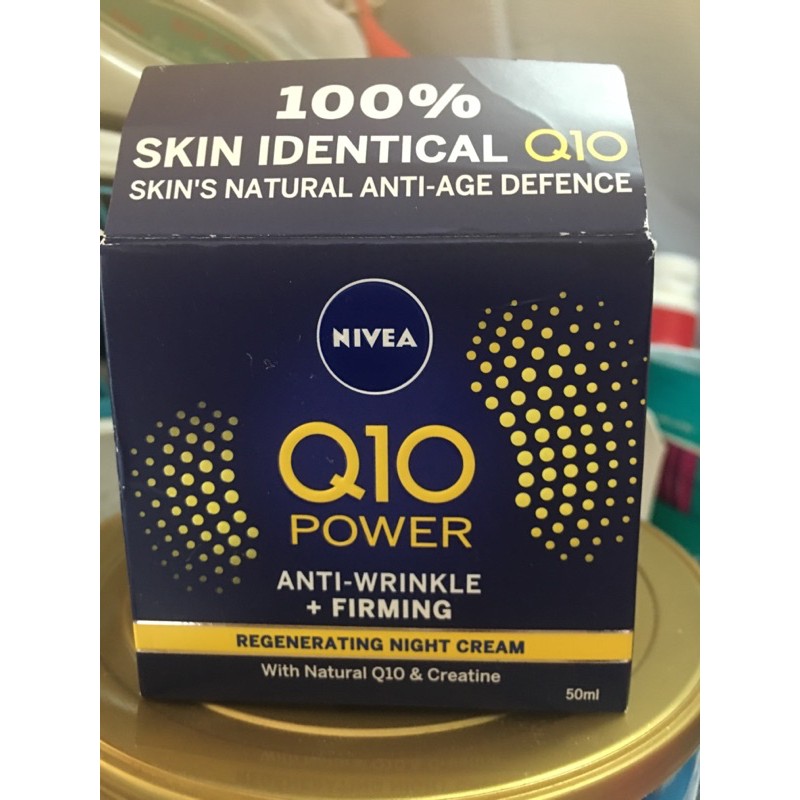 kem dưỡng da ban đêm nivea q10 hàng nhập khẩu úc chính hãng 50ml