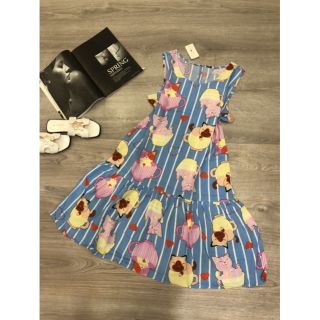 Đầm ngủ sát nách vải tole siêu cute