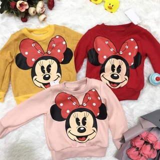 [ XẢ KHO ] áo nỉ micky, ấm áp mùa đông