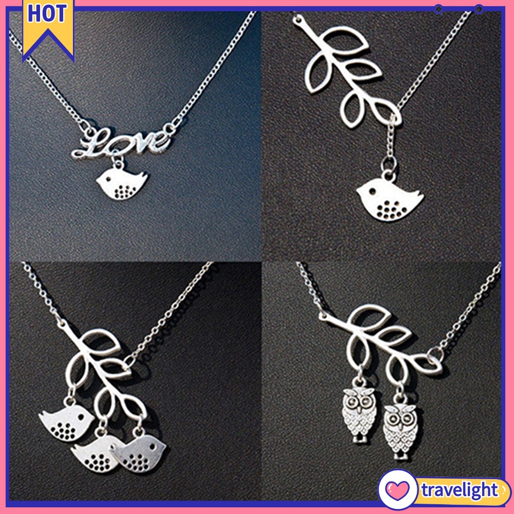 Vòng cổ mặt hình chim cú dễ thương cho nữ