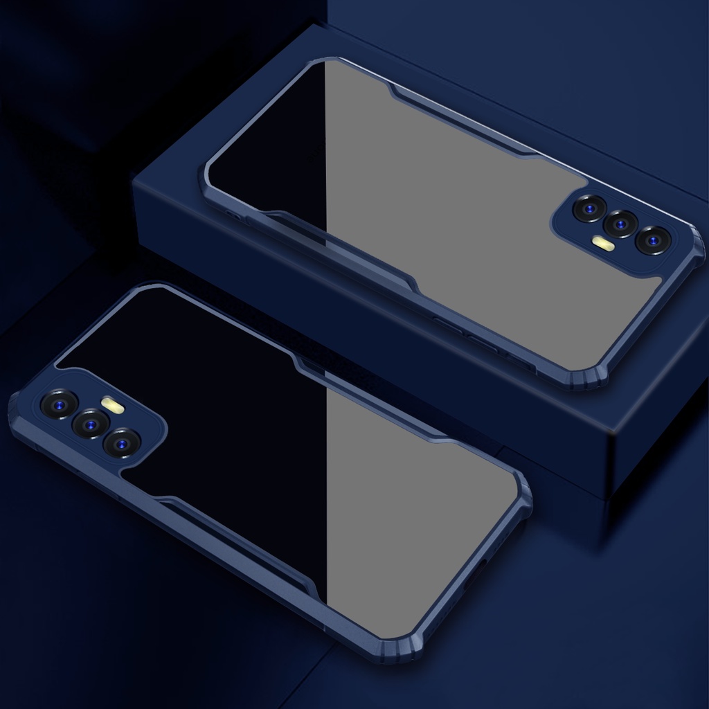 Ốp Điện Thoại Mềm Có Đệm Khí Chống Sốc Cho Tecno Pova 3 2 LE7 LD7 G80 Spark 6 GO Air 7 Pro 7T 7P 8C Camon 18 18P 18T 16se