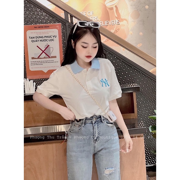 ÁO PHÔNG POLO N.Y 2 MÀU