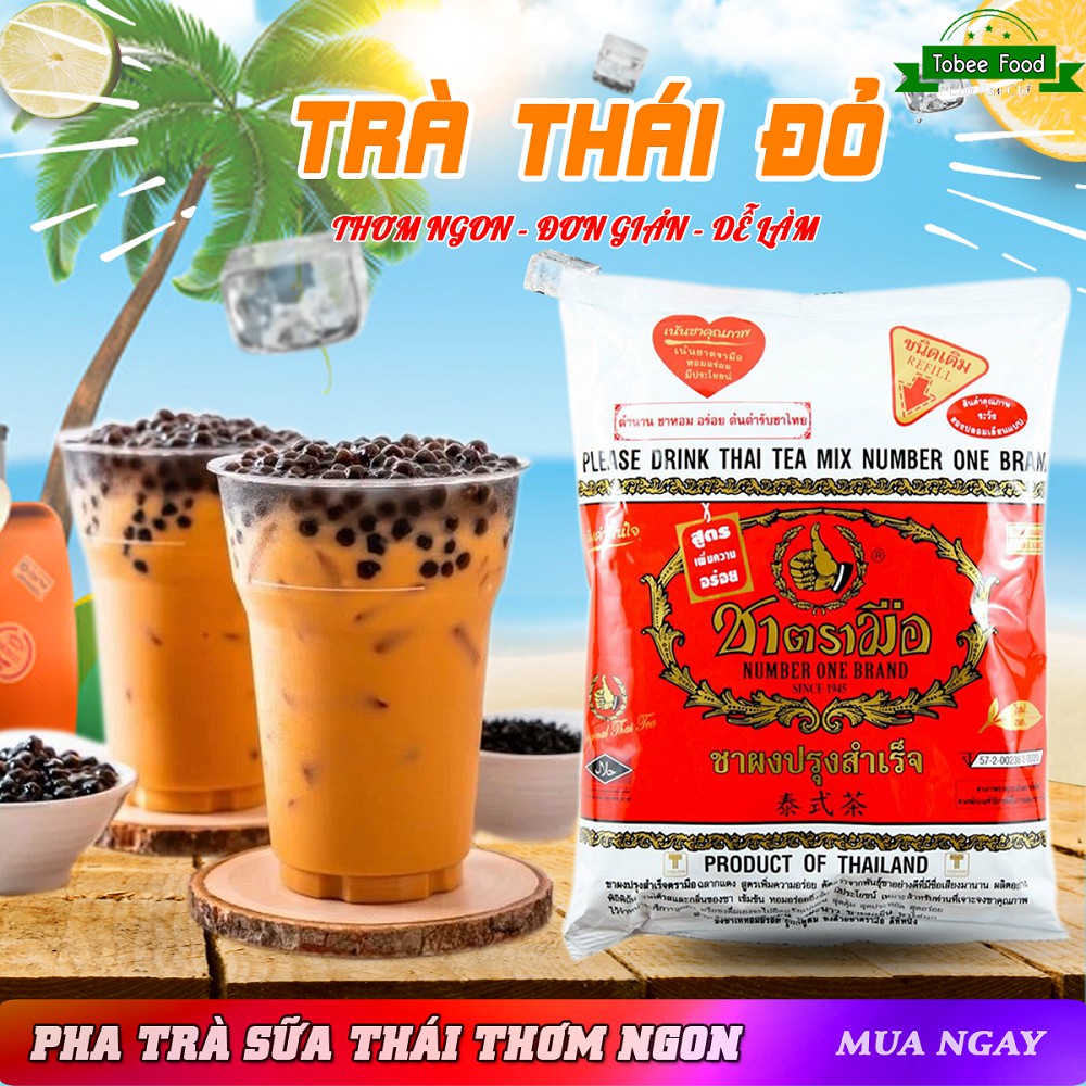 TRÀ THÁI ĐỎ (400g) - PHA TRÀ SỮA THÁI ĐỎ - THANH MÁT