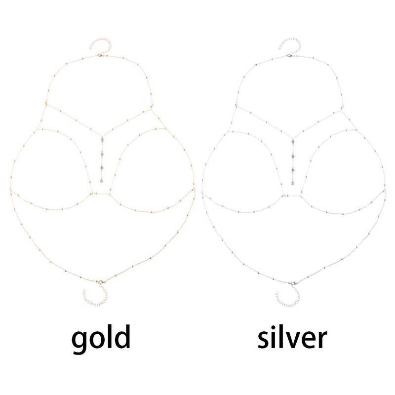 1 Dây Chuyền Vàng/Bạc Phối Dây Tua Rua Độc Đáo Thời Trang