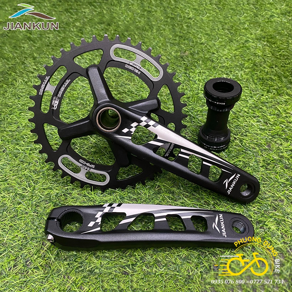 Đùi đĩa  rỗng xe đạp MTB JIANKUN