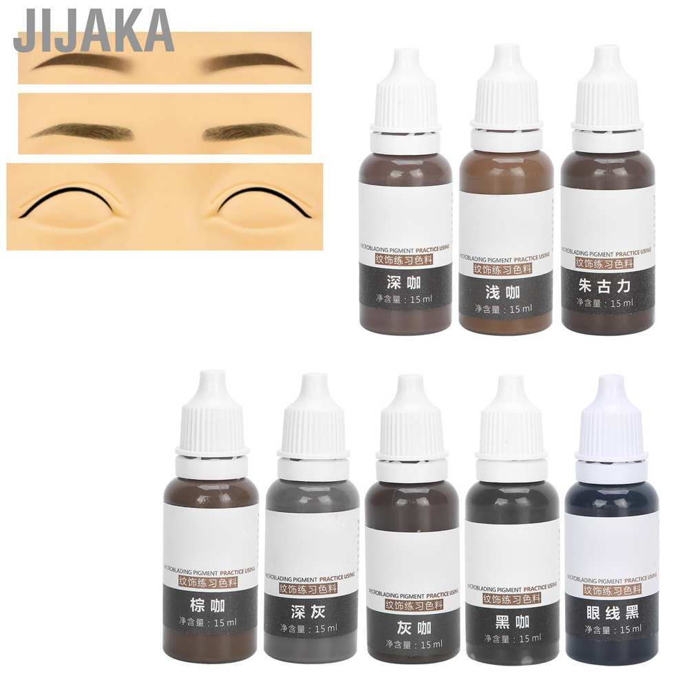 Mực Xăm Lông Mày / Kẻ Mắt Bán Vĩnh Viễn 15ml Jijaka
