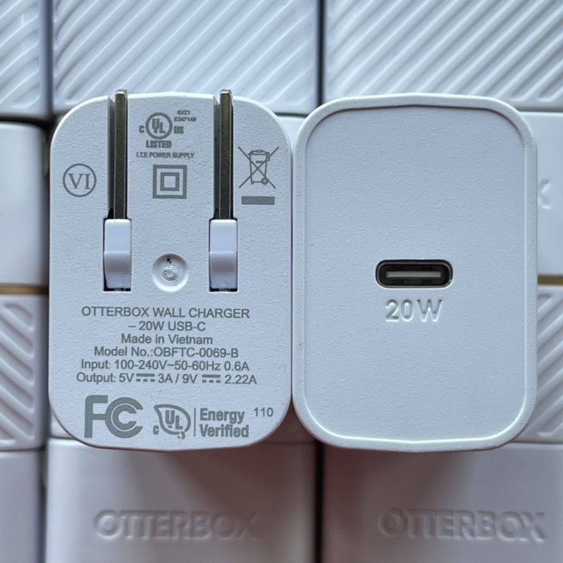 Củ Sạc OTTERBOX 20W Type C Thương Hiệu Mỹ OTTERBOX Wall Charger 20W