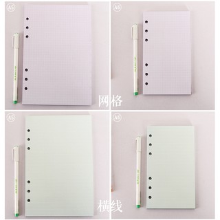 Giấy refill A5 pastel