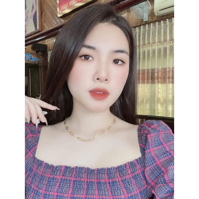 DÂY CHUYỀN BẠC MẮT XÍCH BẠC XI VÀNG